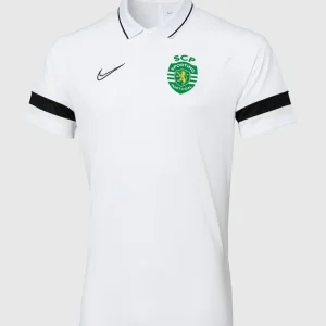 Polo de Treino Branco Logo SCP