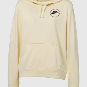 Hoodie Creme Swoosh - Mulher
