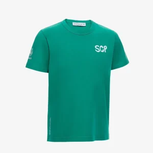 T-shirt SCP by Casa das Cores Verde - Criança