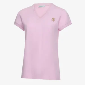 T-shirt Golden Echo Pink - Mulher