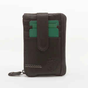 Bolsa Porta-moedas c/ Porta-chaves Castanha