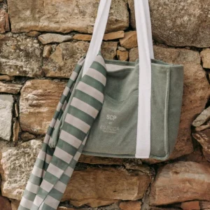 Saco de Praia Esticca Turco Verde