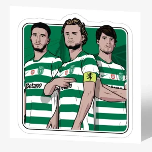 Autocolante 3 Jogadores 25/26