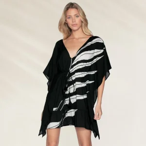 Kaftan Curto Estampado
