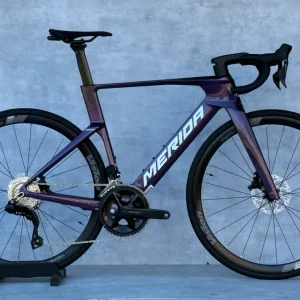 Merida Reacto 5000 Purple Bush Branco