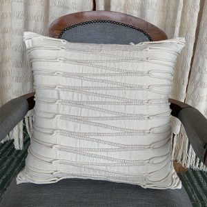 Capa de Almofada Mix Zig Zag Cru