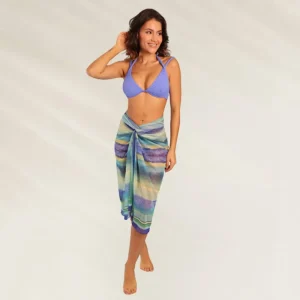 Sarong Sheer Versatilidade Tropical