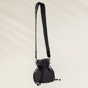 Bolsa Pequena com Cordão e Alça Ajustável