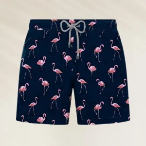 Calções de Banho Homem Flamingo Navy