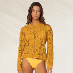 Camisola Botanical Bliss Crochet
