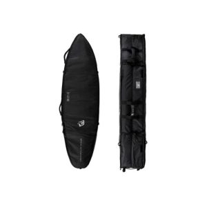 7’1″ shortboard multi tour : black silver