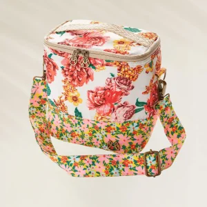 Lancheira com Padrão Floral