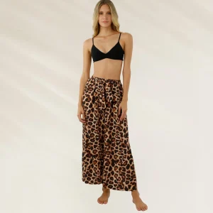 Calças Estampa Animal Print