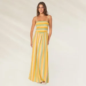 Vestido Comprido Rhythmic Lines Felicia